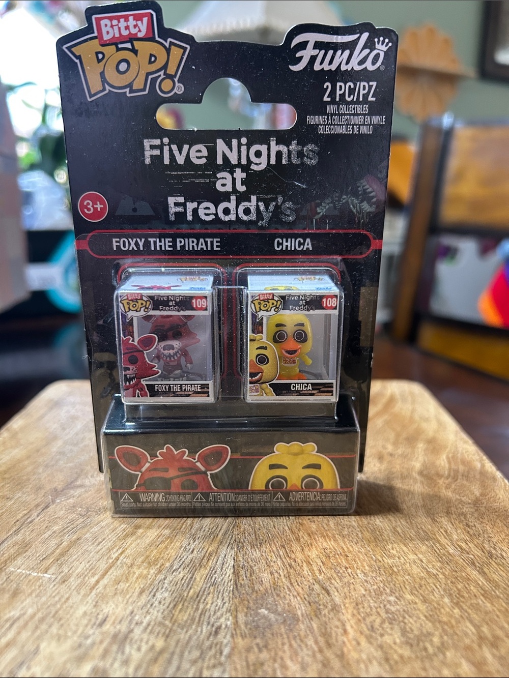 Funko Bitty Pop! Five Nights at Freddy’s Foxy The Pirate & Chica 2 Piece New